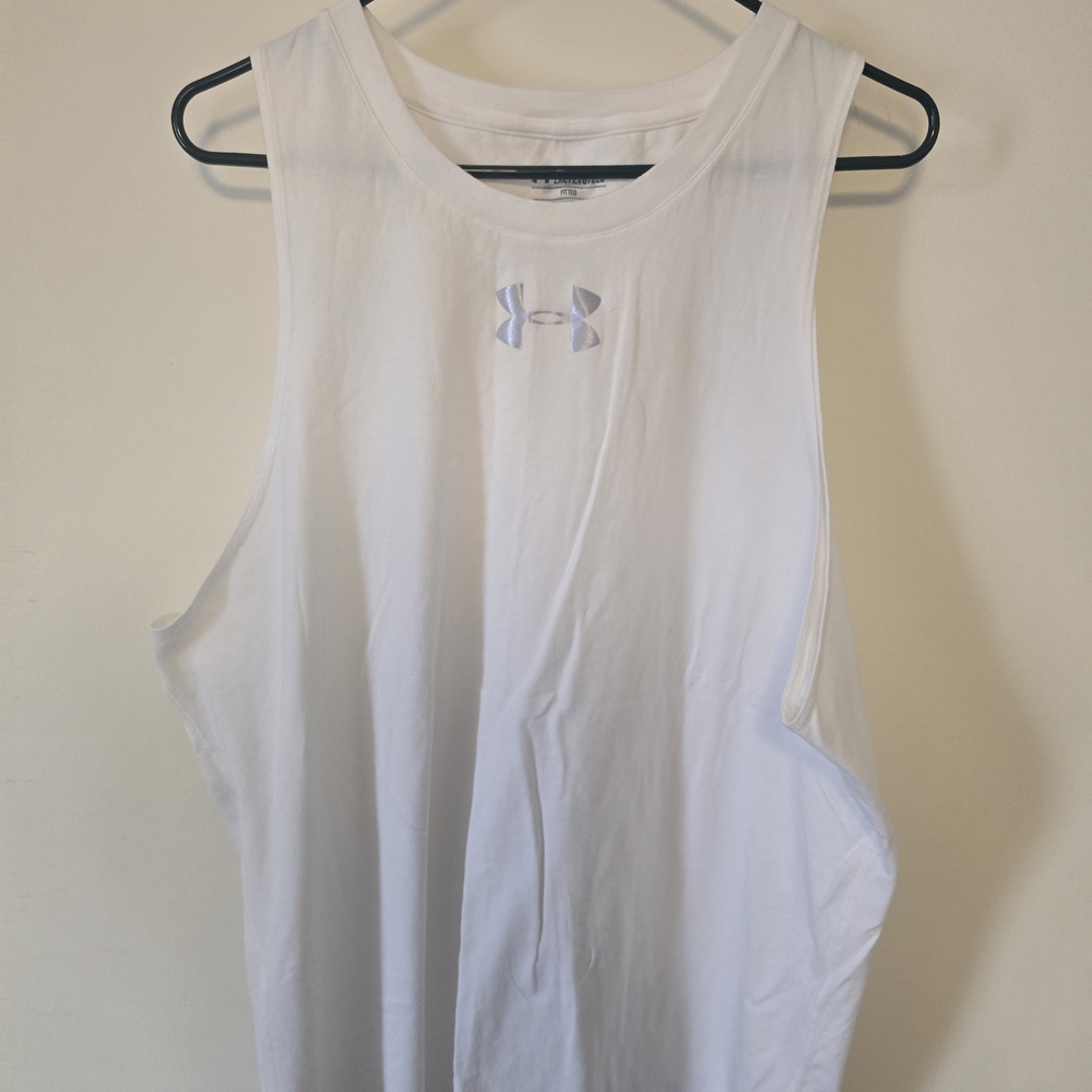 Under Armour White Tank Top